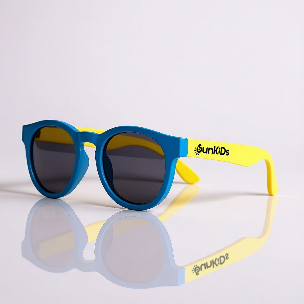壊れにくい キッズサングラス UV400 - Retro