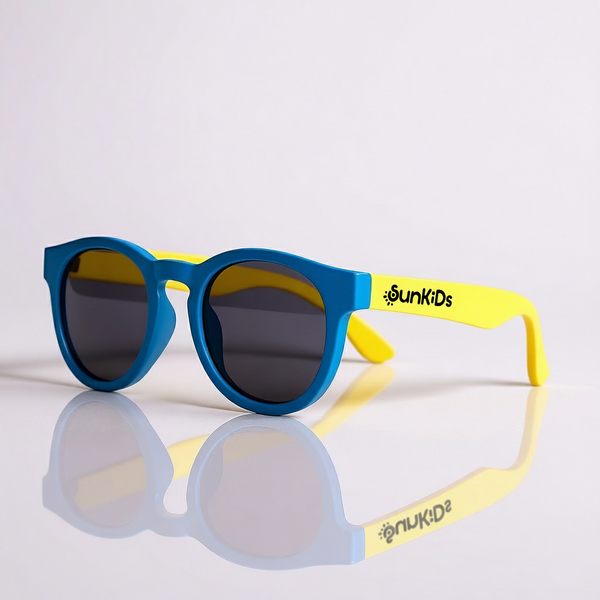 壊れにくい キッズサングラス UV400 - Retro